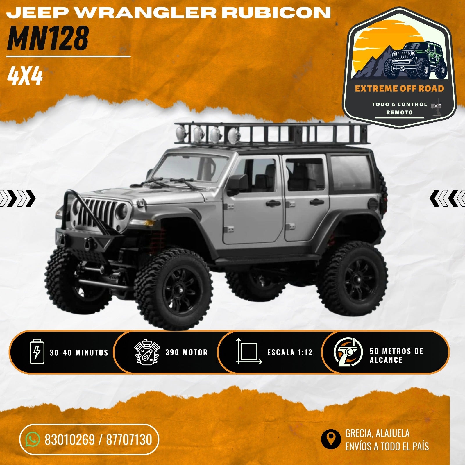 Jeep Wrangler Rubicon MN128 4x4
