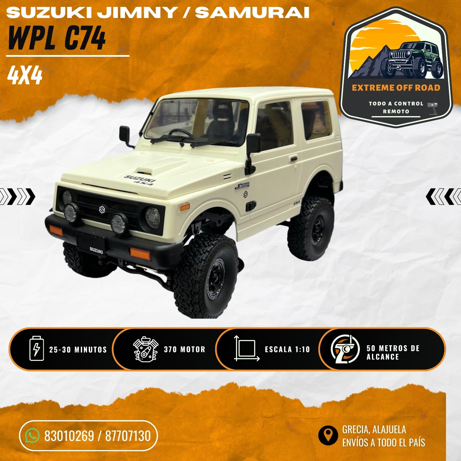 Suzuki Jimny - Samurai WPL C74