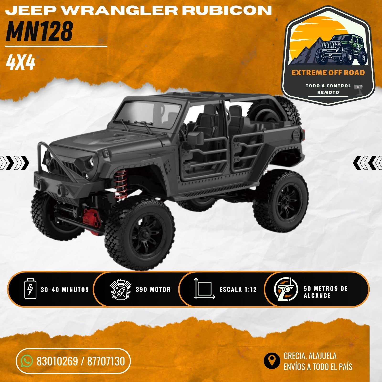 Jeep Wrangler Rubicon MN128 4x4