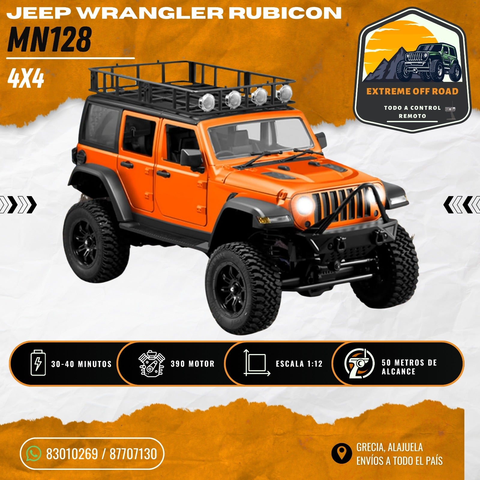 Jeep Wrangler Rubicon MN128 4x4