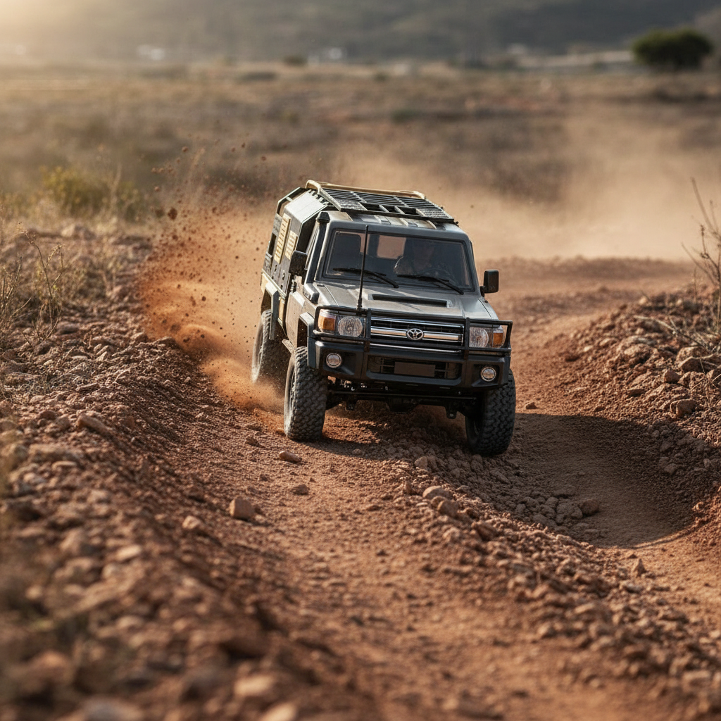 Land Cruiser Serie 79 MN82S remote control perspective